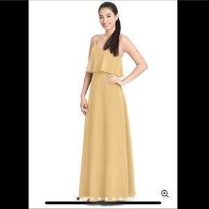 Gold dress only worn ONCE! Sz 8!